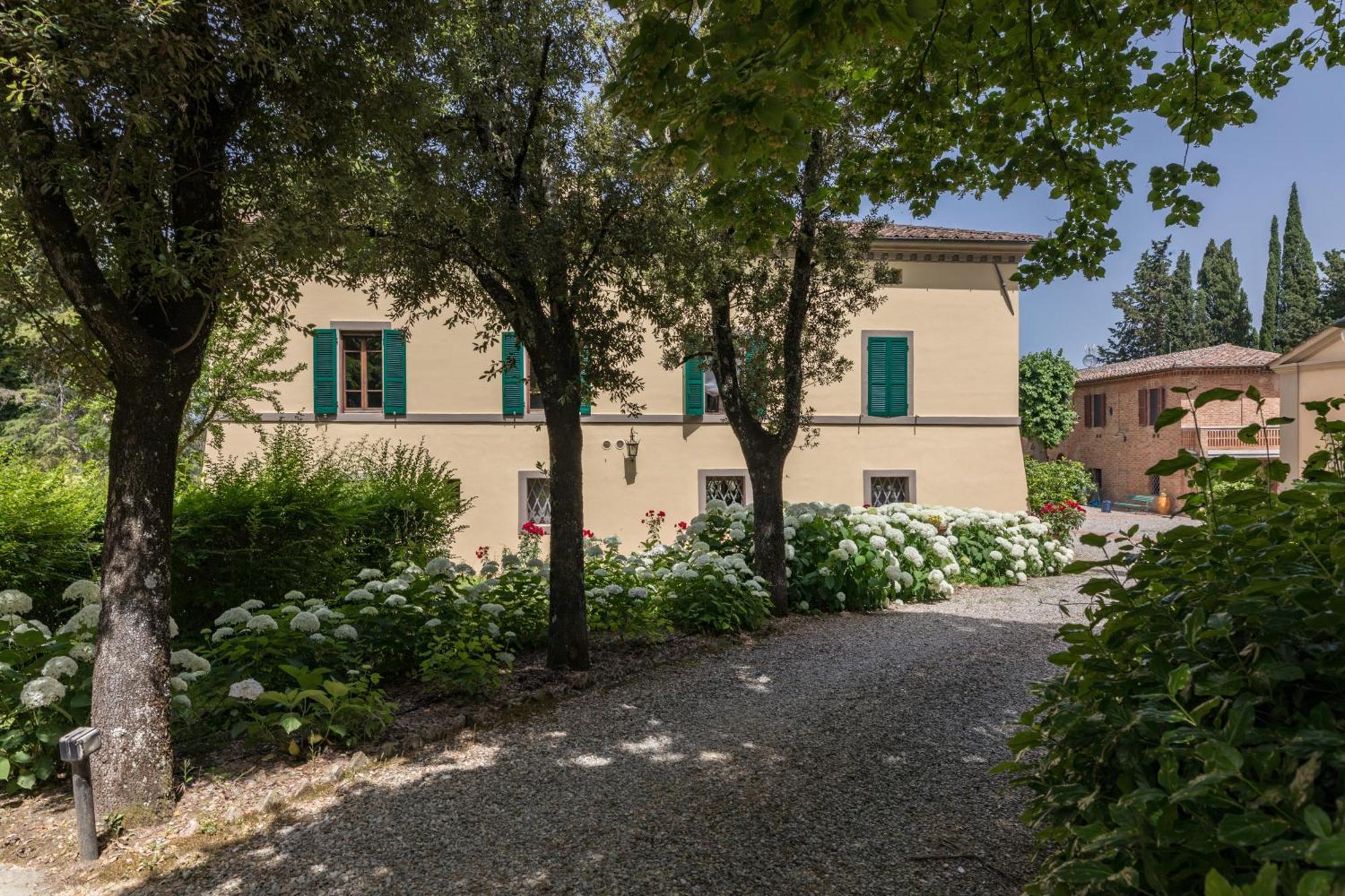 Villa Agriturismo Tenuta La Campana Asciano Exteriér fotografie