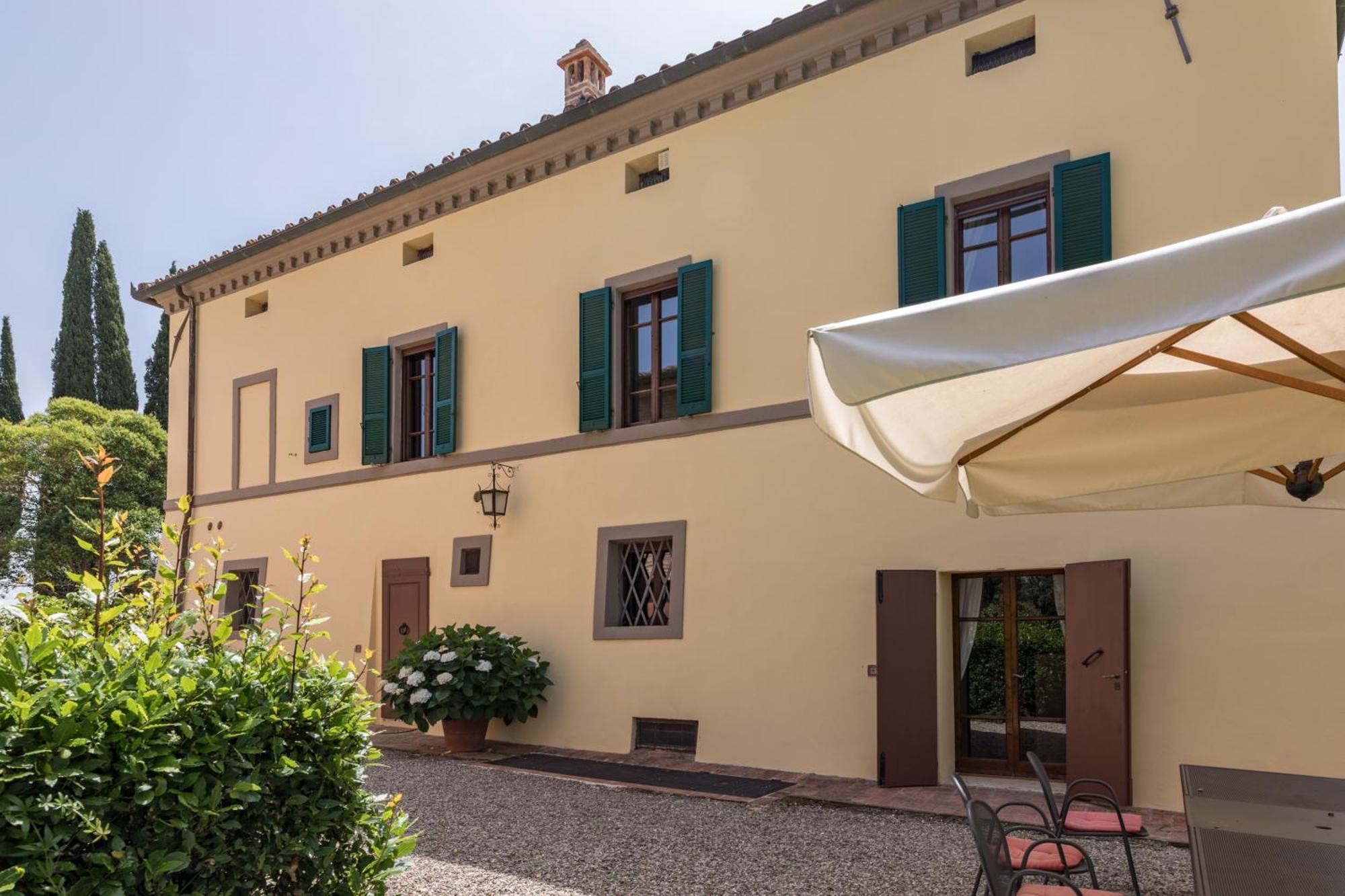 Villa Agriturismo Tenuta La Campana Asciano Exteriér fotografie