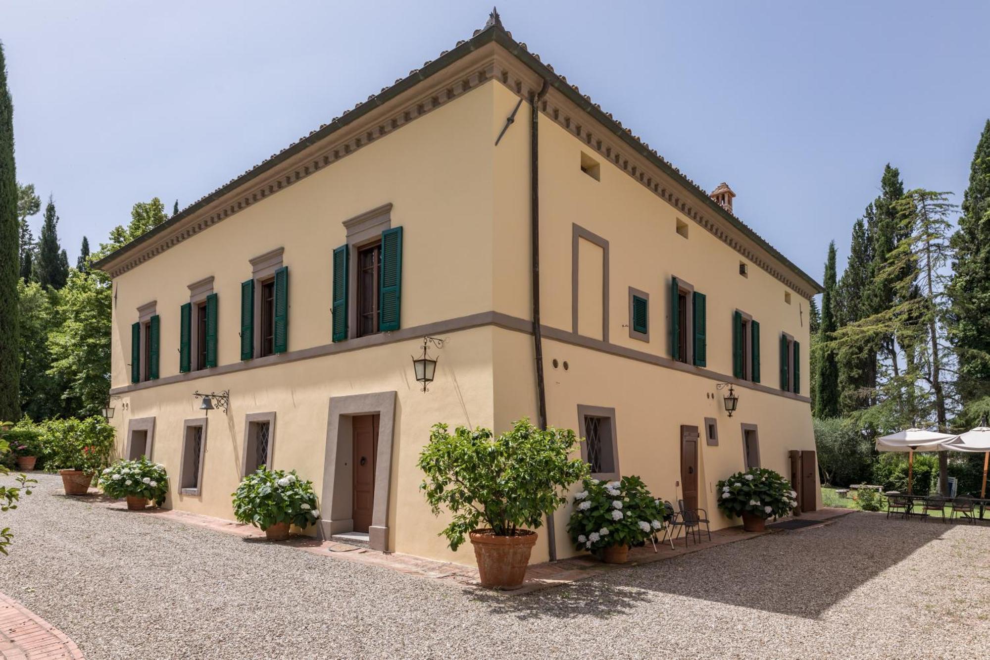 Villa Agriturismo Tenuta La Campana Asciano Exteriér fotografie