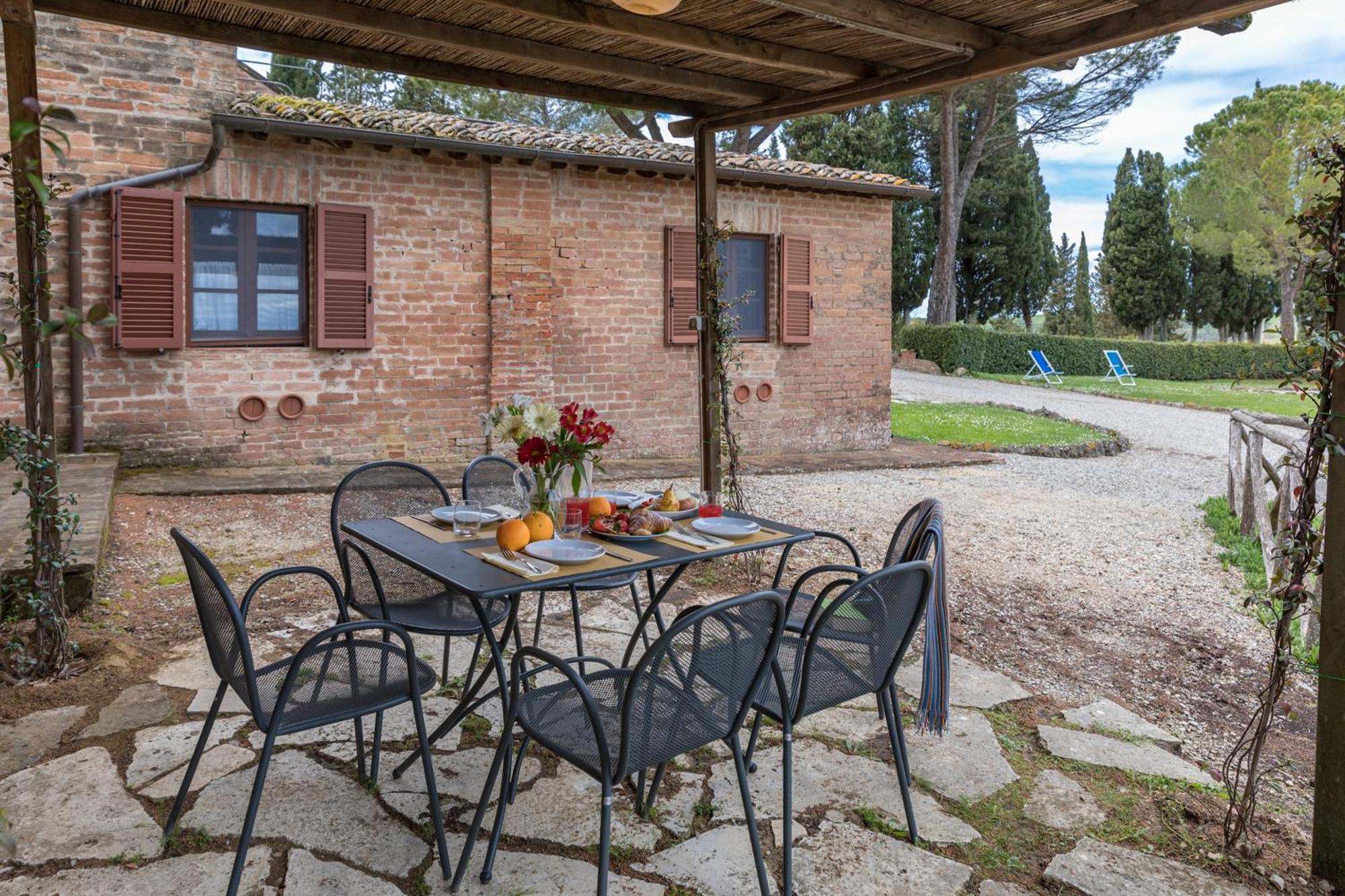 Villa Agriturismo Tenuta La Campana Asciano Exteriér fotografie