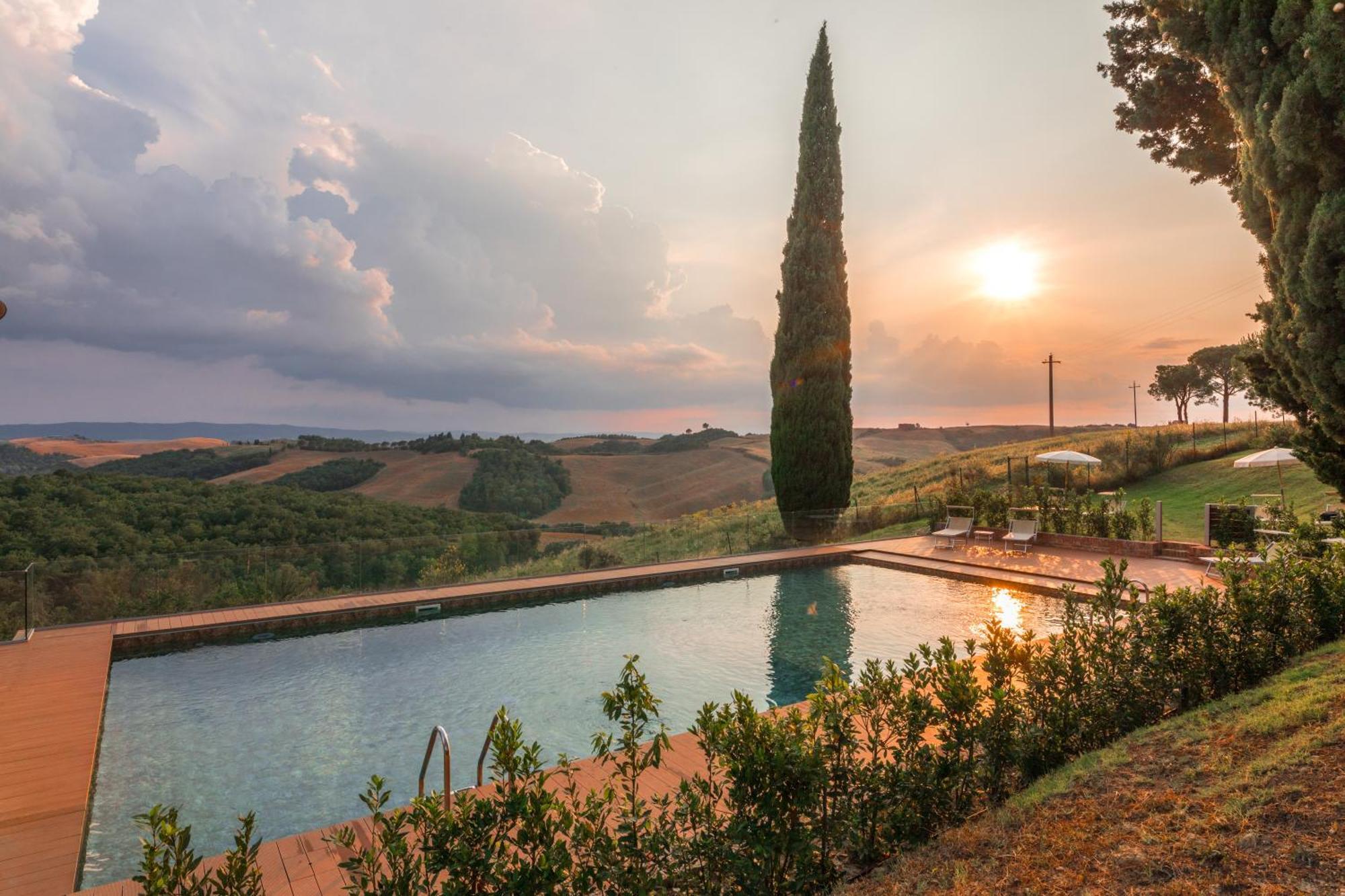 Villa Agriturismo Tenuta La Campana Asciano Exteriér fotografie