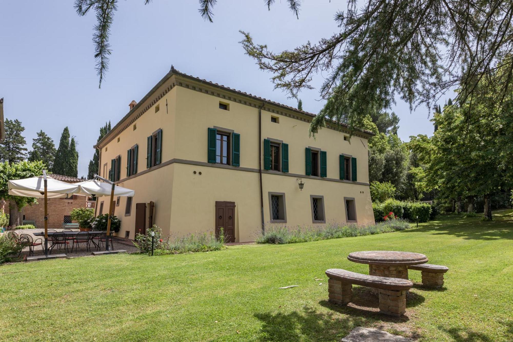 Villa Agriturismo Tenuta La Campana Asciano Exteriér fotografie