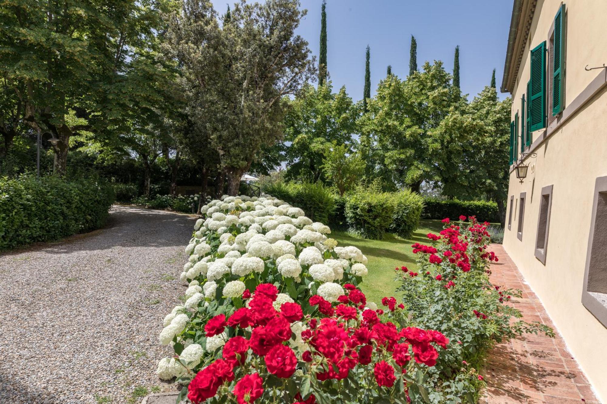 Villa Agriturismo Tenuta La Campana Asciano Exteriér fotografie